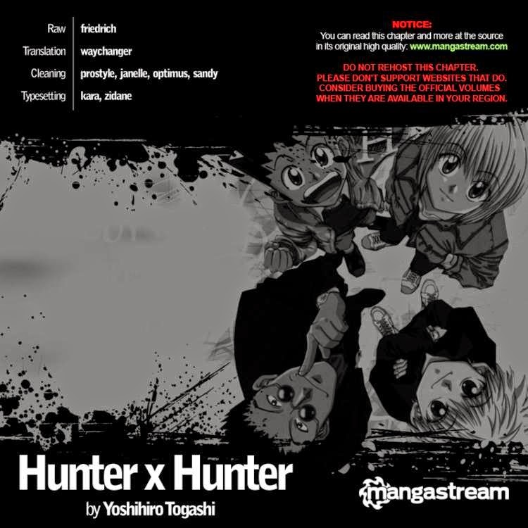 Hunter x Hunter ตอนที่ 322 หน้า 1