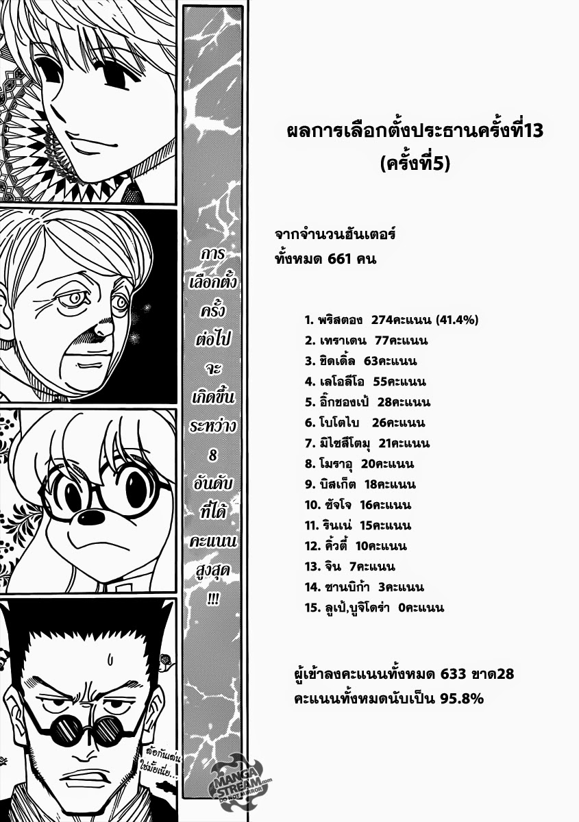Hunter x Hunter ตอนที่ 329 หน้า 4